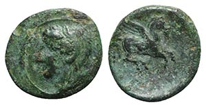 Sicily, Kephaloidion, c. 339/8-307 BC. Æ ... 