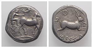Sicily, Messana, 478-476 BC. AR Tetradrachm ... 