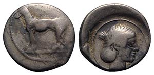 Sicily, Segesta, c. 440/35-420/16 BC. AR ... 