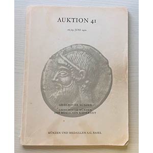 Munzen und Medaillen Auktion 41 Griechische ... 