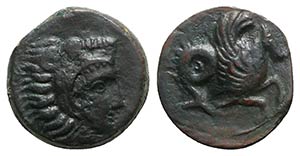Sicily, Soloi (Kefra), c. 406-397 BC. Æ ... 