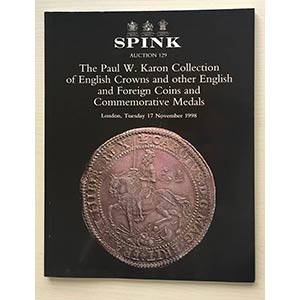 Spink Auction No. 129 The Paul W. Karon ... 