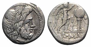 Club series, Southeast Italy, 208 BC. AR ... 