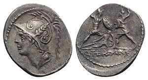 Q. Minucius Thermus M. f. Roma, 103 BC. AR ... 