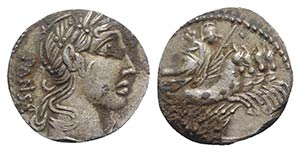 C. Vibius C.f. Pansa, Rome 90 BC. AR ... 