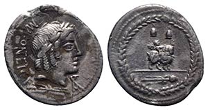 Mn. Fonteius C.f., Rome, 85 BC. AR Denarius ... 
