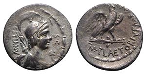 M. Plaetorius M.f. Cestianus, Rome, 57 BC. ... 