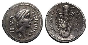 Q. Sicinius and C. Coponius, military mint ... 