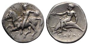 Southern Apulia, Tarentum, c. 380-375/0 BC. ... 