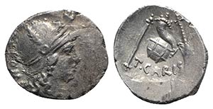 Roman Imperatorial, T. Carisius, Rome, 46 ... 