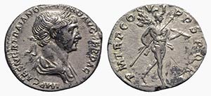 Trajan (98-117). AR Denarius (19mm, 3.08g, ... 