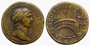 Trajan (98-117). Æ Sestertius (34mm, ... 