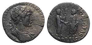 Hadrian (117-138). AR Denarius (19mm, 2.91g, ... 