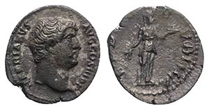 Hadrian (117-138). AR Denarius (17mm, 3.13g, ... 