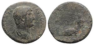 Hadrian (117-138). Æ As (26mm, 11.19g, 6h). ... 
