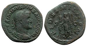Maximinus I (235-238). Æ Sestertius (34mm, ... 