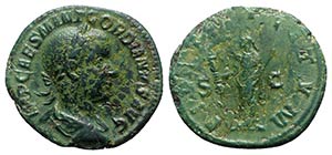 Gordian III (238-244). Æ As (25mm, 7.66g, ... 