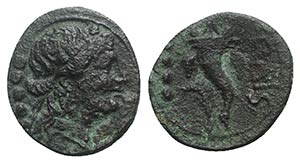 Northern Lucania, Paestum, 218-201 BC. Æ ... 