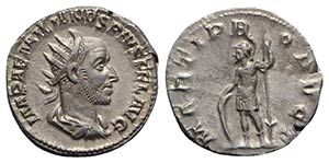 Aemilian (AD 253). AR Antoninianus (21mm, ... 
