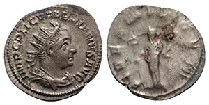 Valerian I (253-260). AR Antoninianus (22mm, ... 