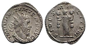 Postumus (260-269). AR Antoninianus (22mm, ... 