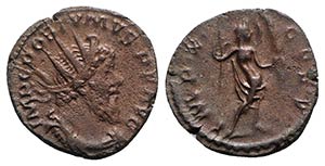 Postumus (260-269). Antoninianus (19mm, ... 
