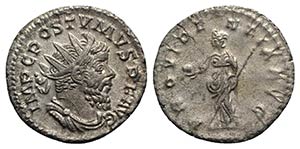 Postumus (260-269). AR Antoninianus (21.5mm, ... 