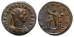 Aurelian (270-275). Radiate (22mm, 3.79g, ... 