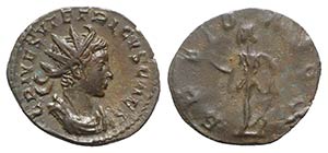 Tetricus II (Caesar, 273-274). Æ Radiate ... 