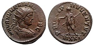 Numerian (Caesar, 282-283). Radiate (22mm, ... 