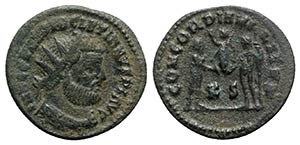 Diocletian (284-305). Radiate (23mm, 3.62g, ... 