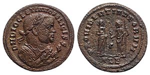 Diocletian (Senior Augustus, 305-311/2). Æ ... 