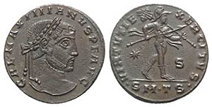 Galerius (305-311). Æ Follis (24mm, 5.58g, ... 