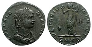 Galeria Valeria (293-311). Æ Follis (24mm, ... 