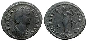 Galeria Valeria (293-311). Æ Follis ... 