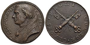 PAPALI - Teodoro II (897) - Medaglia - Busto ... 