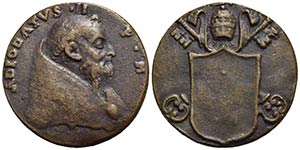 PAPALI - Adeodato II (672-676) - Medaglia - ... 