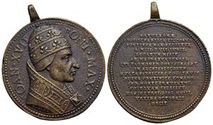 PAPALI - Giovanni XVII (1003) - Medaglia - ... 