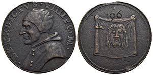 PAPALI - Benedetto IX (1033-1048) - Medaglia ... 