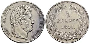 FRANCIA - Luigi Filippo I (1830-1848) - 5 ... 
