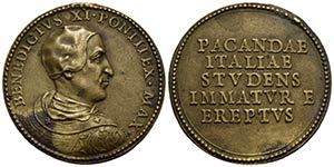 PAPALI - Benedetto XI (1303-1304) - Medaglia ... 
