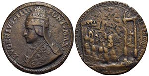 PAPALI - Eugenio IV (1431-1447) - Medaglia - ... 