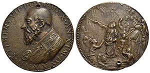 PAPALI - Clemente VII (1523-1534) - Medaglia ... 
