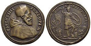 PAPALI - Paolo IV (1555-1559) - Medaglia - ... 