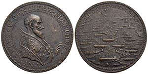 PAPALI - Pio V (1566-1572) - Medaglia - A. V ... 