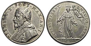 PAPALI - Clemente X (1670-1676) - Medaglia - ... 