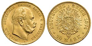 GERMANIA - PRUSSIA - Guglielmo I (1861-1888) ... 
