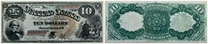 U.S.A. - 10 Dollari - 1880 - RRR Kr. 179a ... 