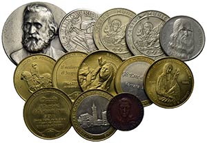 Medaglie - La Moneta Italiana (7) e altre 6 ... 