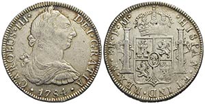 MESSICO - Carlo III (1759-1788) - 8 Reali - ... 
